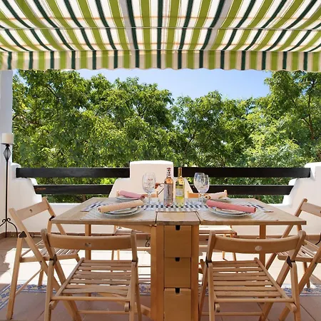 Lovely Open Terrace Beach Benalmadena